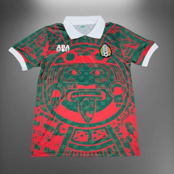 Mexico Men's Retro Soccer Jersey - Picture 1 of 2